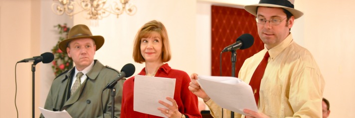 Golden Age of Radio performances for seniors at the Oak Park Arms