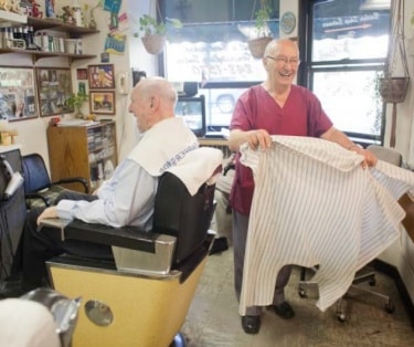 Emil Messina Oak Park Arms Barber