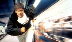 The Fugitive, Harrison Ford, 1993, (c) Warner Brothers/courtesy Everett Collection
