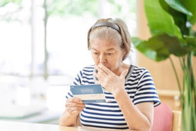 Senior holding bank statement