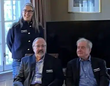 Daniel Suber, Megan Butman, and Bruce Brigell