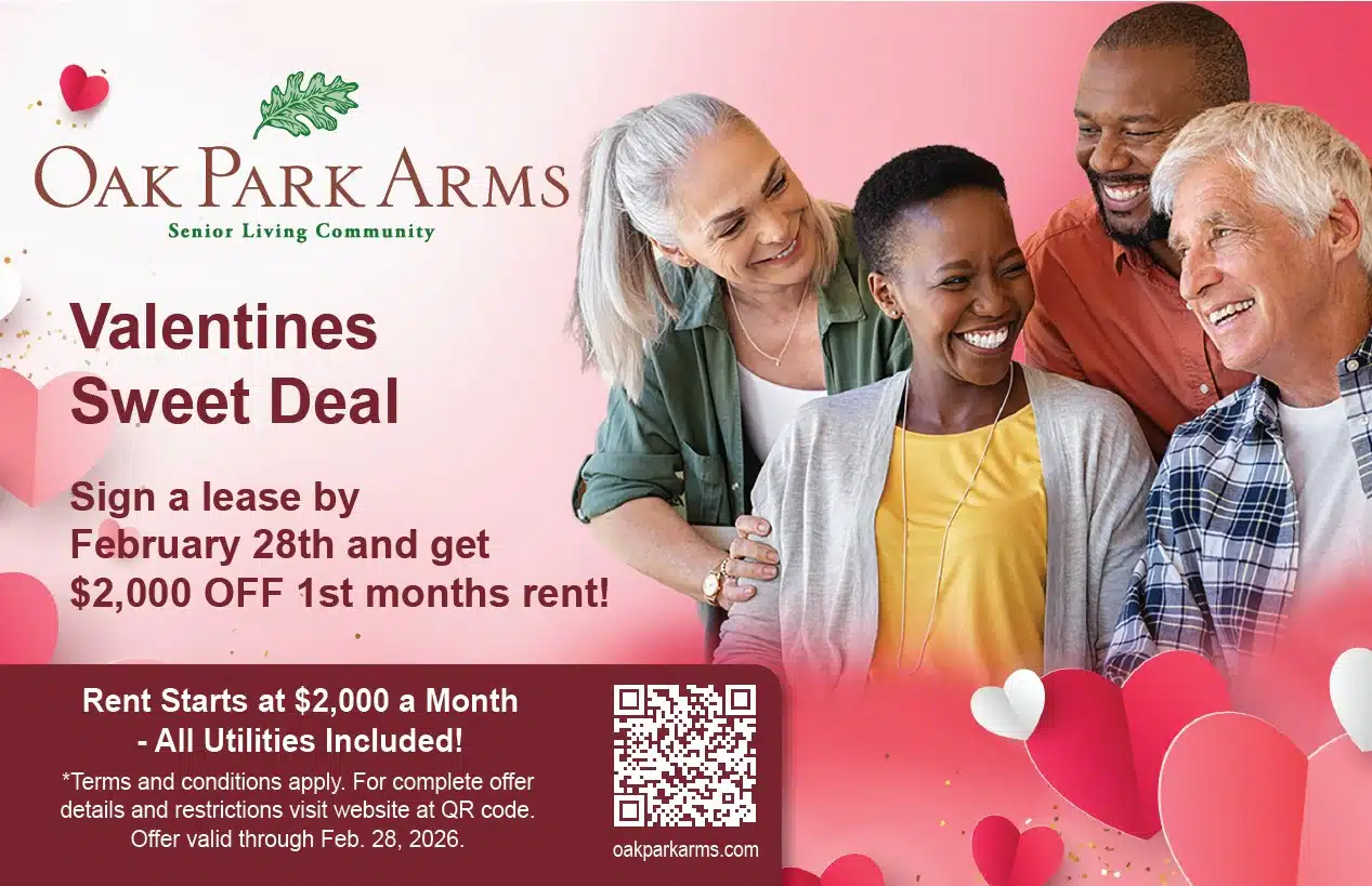 Oak Park Arms Sweet Deal in February 2026